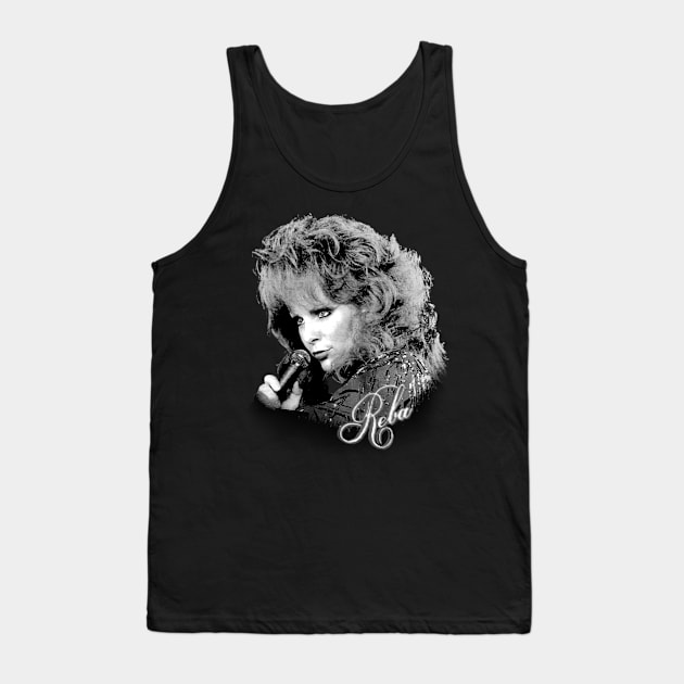 Reba McEntire // Vintage Faded 80s Tank Top by RboRB